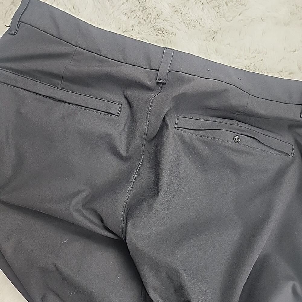 Lululemon ABC Pants Mens 38 (38x32) Black Classic Stretch Warpstreme LM5AR3S - Picture 8 of 9